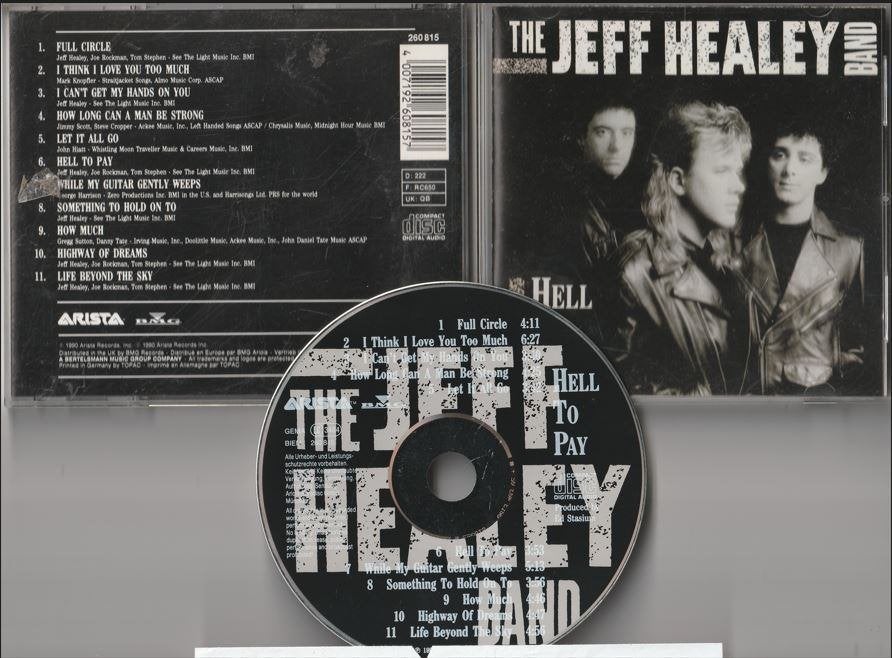 The Jeff Healey Band - Hell To Pay, Ophalen of Verzenden, Zo goed als nieuw, Poprock