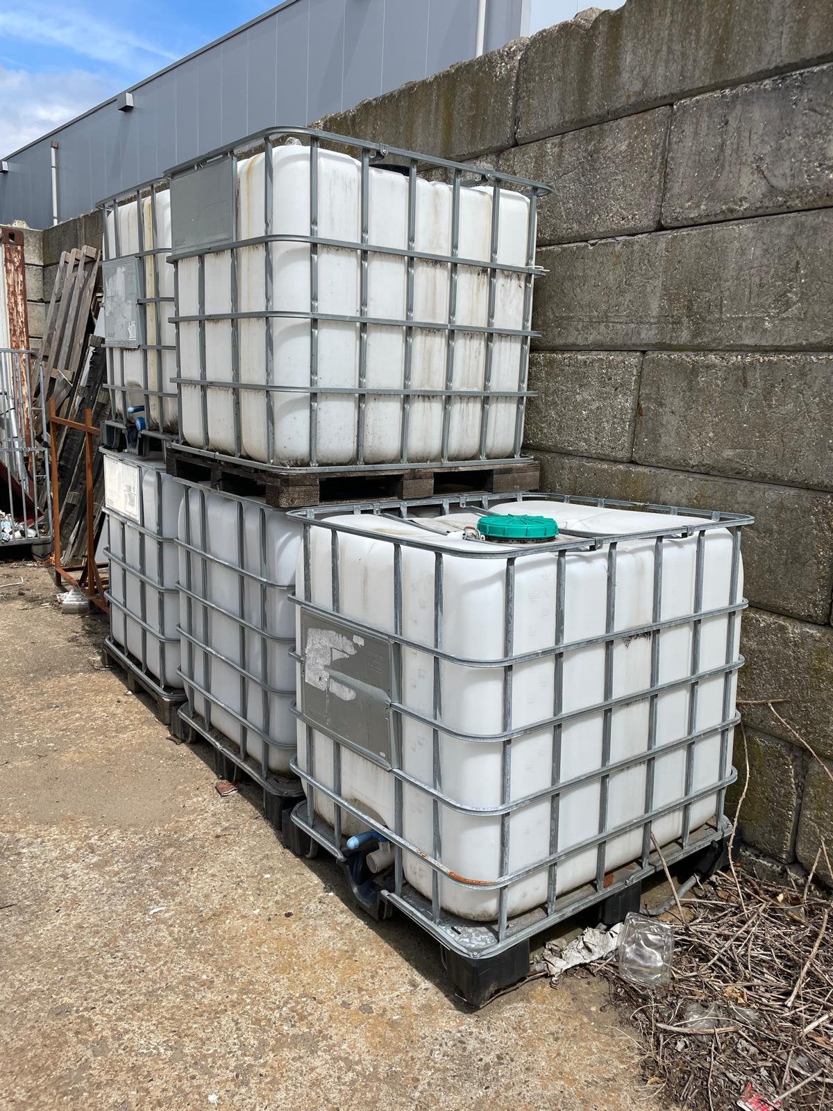 IBC container, Tuin en Terras, Regentonnen, 150 liter of meer, Ophalen, Zo goed als nieuw