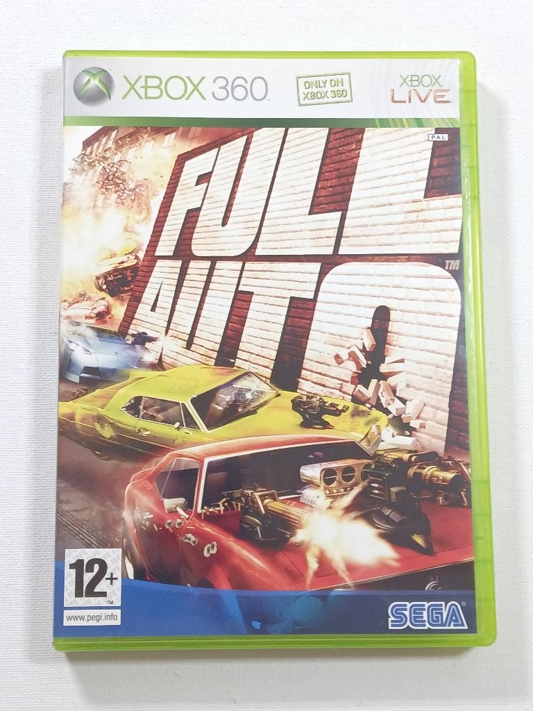 Full Auto - Microsoft - XBOX 360 - PAL - Compleet - CIB, Gebruikt, Microsoft, 1 speler, Racen en Vliegen