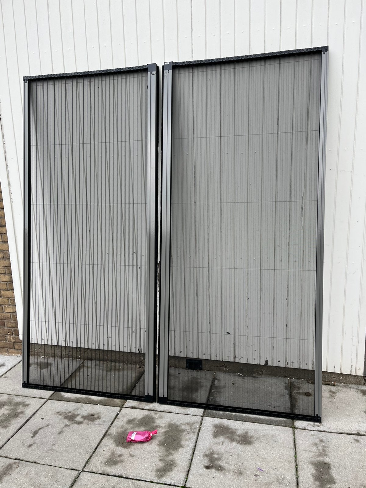 Luxaflex hordeuren in plissé (nieuw) 207,5x192 dubbelzijdig, 200 cm of meer, 150 tot 200 cm, Nieuw, Ophalen of Verzenden