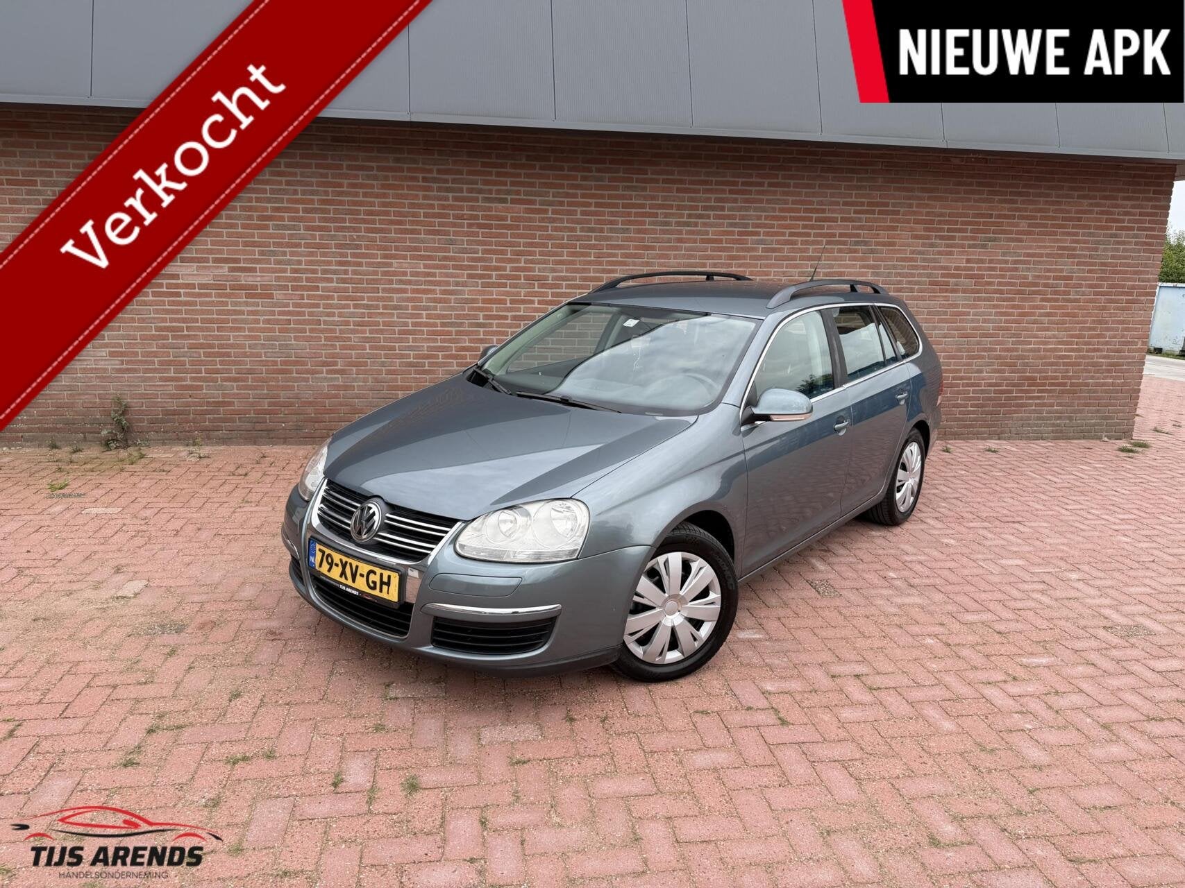 Volkswagen Golf Variant 1.6 Comfortline|AUTOMAAT|NWE APK|AC, Auto's, Gebruikt, Zwart, 4 cilinders, 690 kg