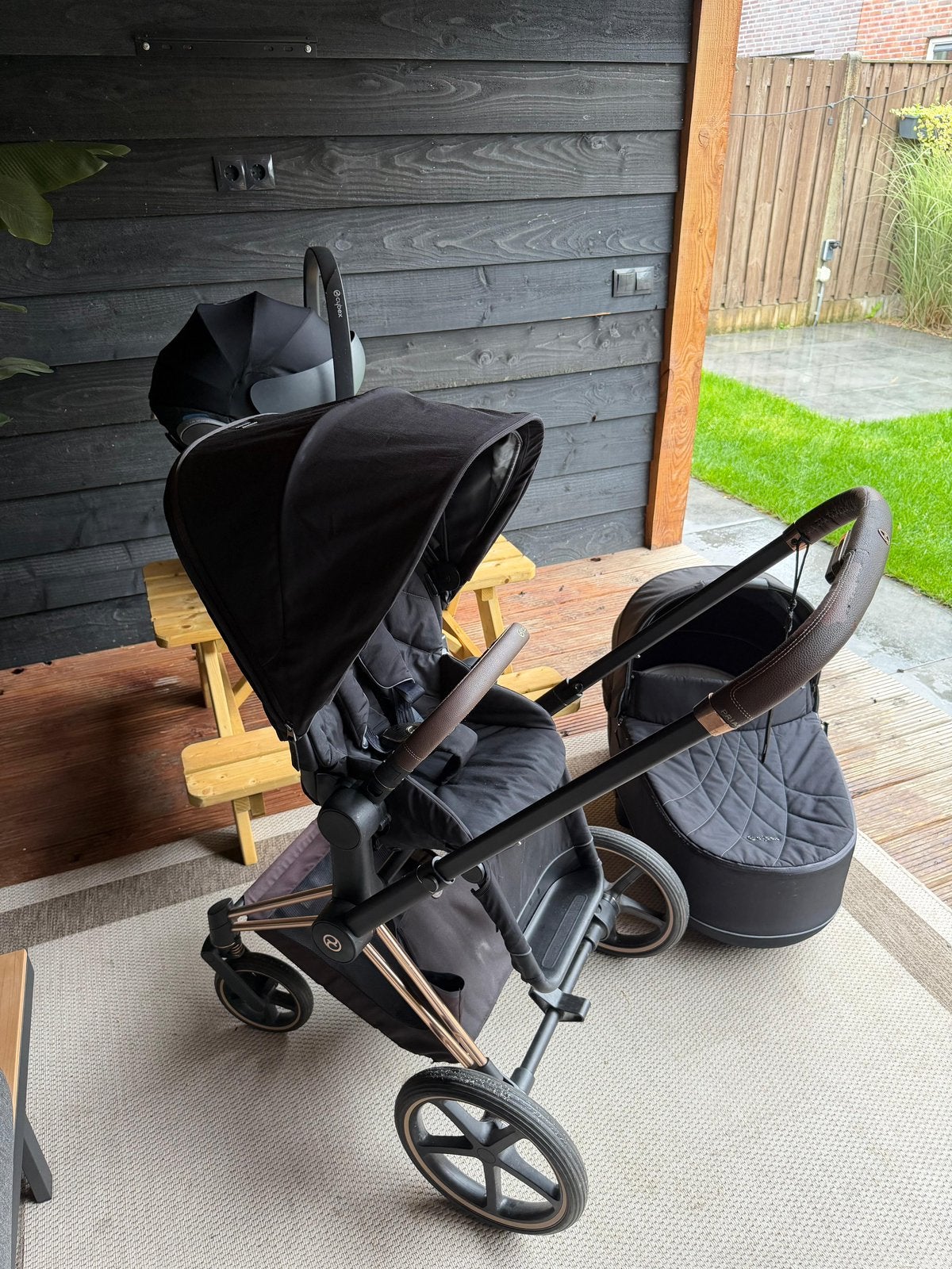 Complete kinderwagen met autostoel en isofix