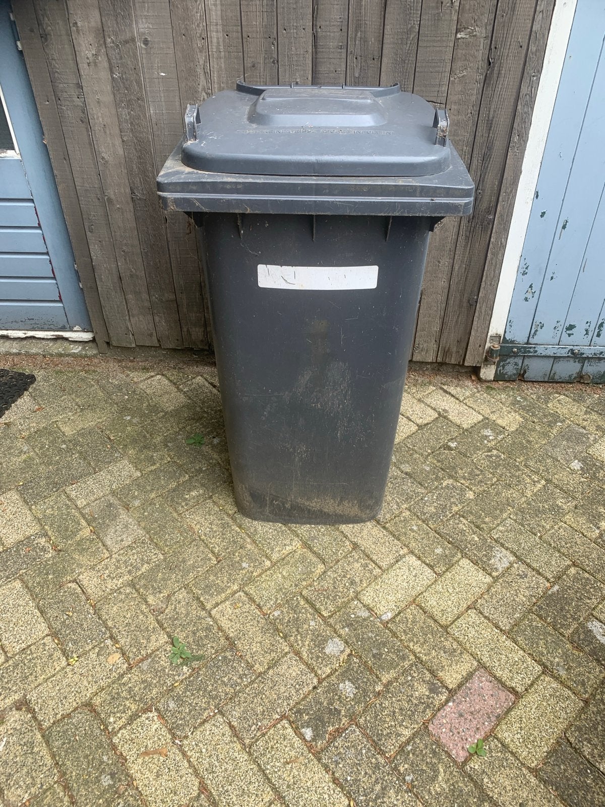 Grijze afvalcontainer met wielen, Ophalen of Verzenden, Gebruikt