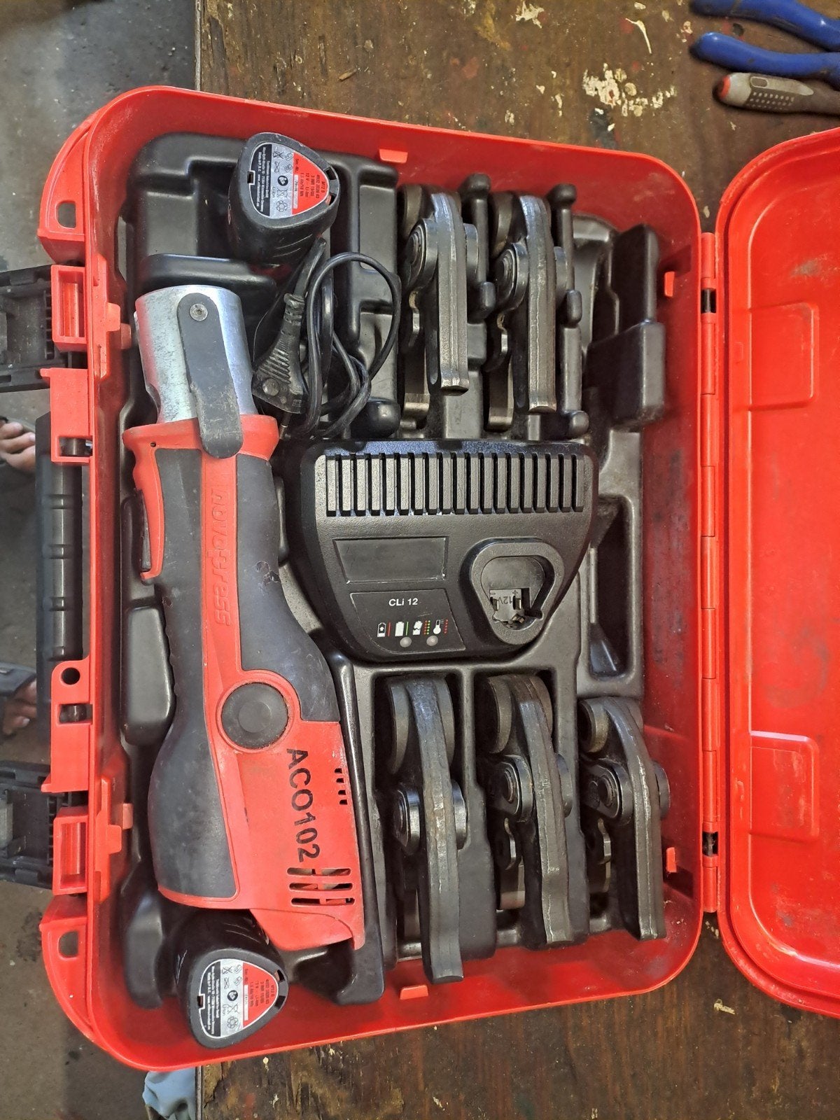 Novopress ACO102 XPress Accu Perstang Set, Ophalen, Zo goed als nieuw, Overige typen, Overige merken