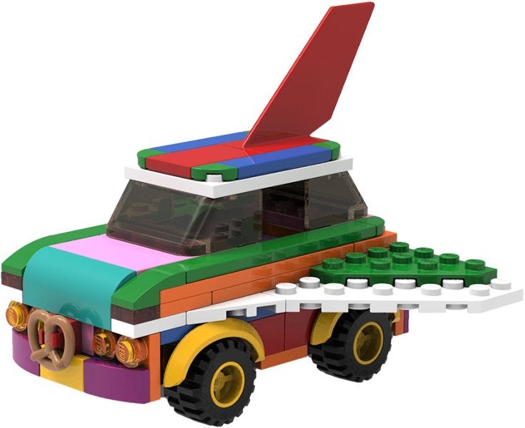 LEGO Promotional 5006890 Rebuildable Flying Car, Overige thema's, Inclusief instructies, Lego, Nieuw