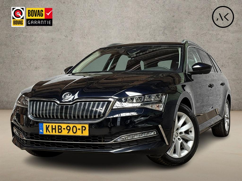 Skoda Superb Combi 1.4 TSI iV Sport 218Pk Automaat (VIRTUAL, Auto's, Skoda, 12 maanden, Stof, Gebruikt, 4 cilinders