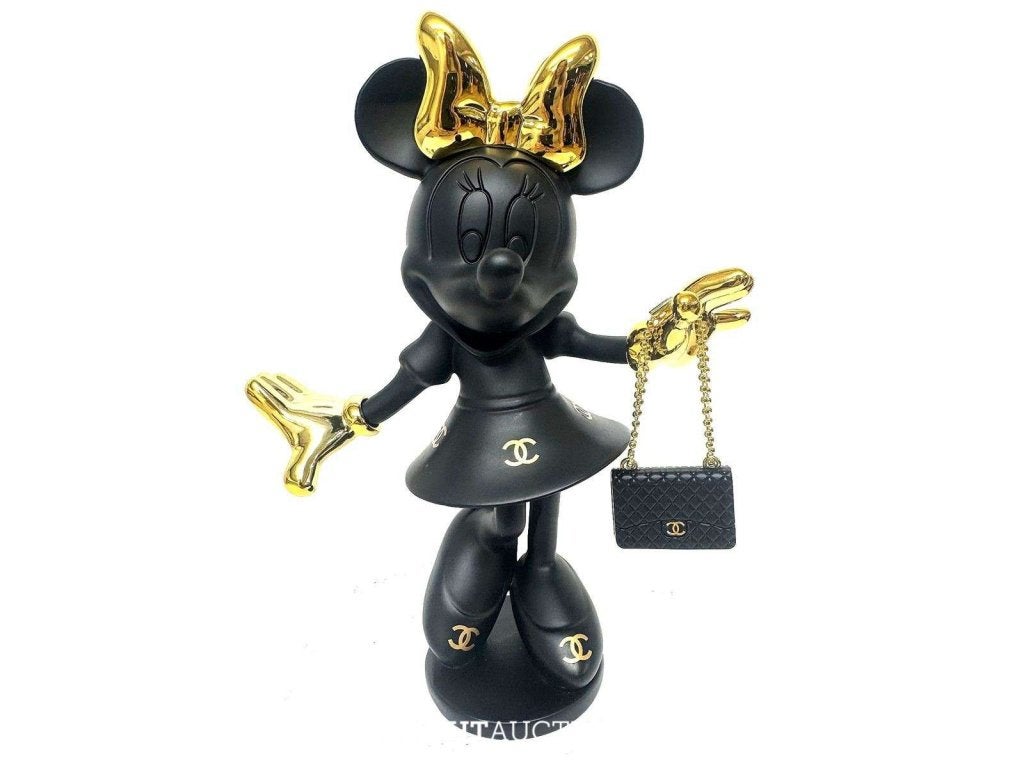 Mademoiselle Minnie Noir | 3D pop art 14/20 | 20 cm, Ophalen
