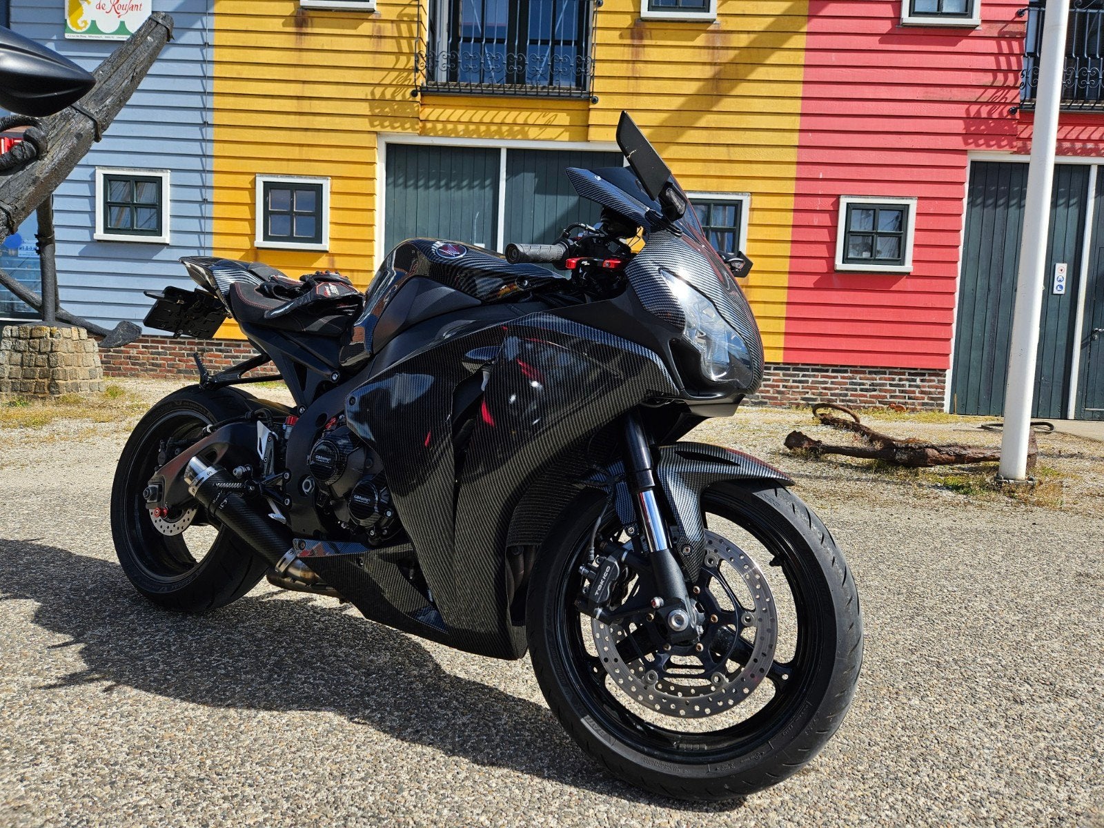 Honda CBR 1000 RR Fireblade  Custom Carbon Wrap Aanbieding!, Motoren, Motoren | Honda, Sportuitlaat, 4 cilinders, Gebruikt, Super Sport