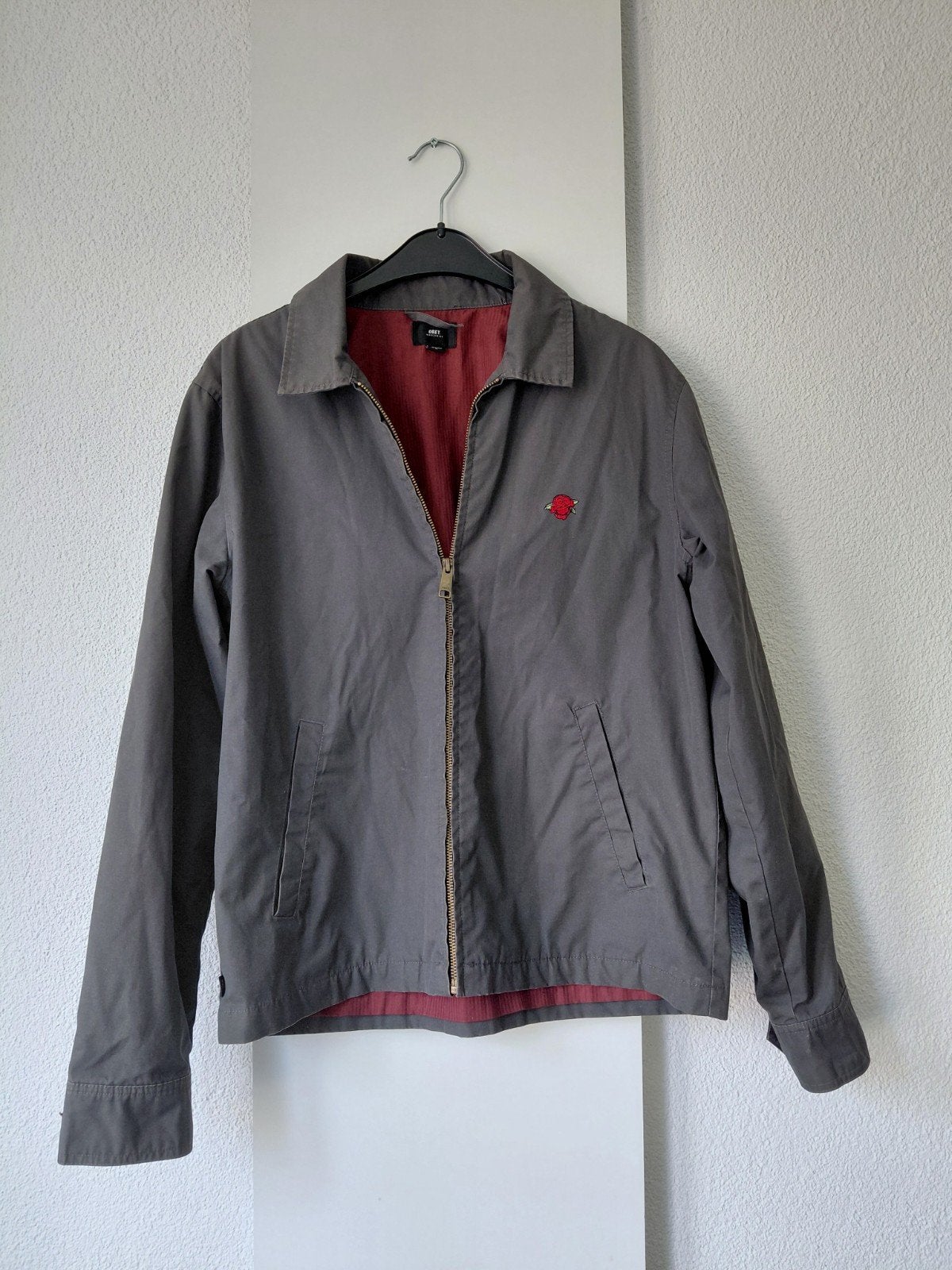 OBEY zomerjas s, Obey, Ophalen of Verzenden, Grijs, Gedragen