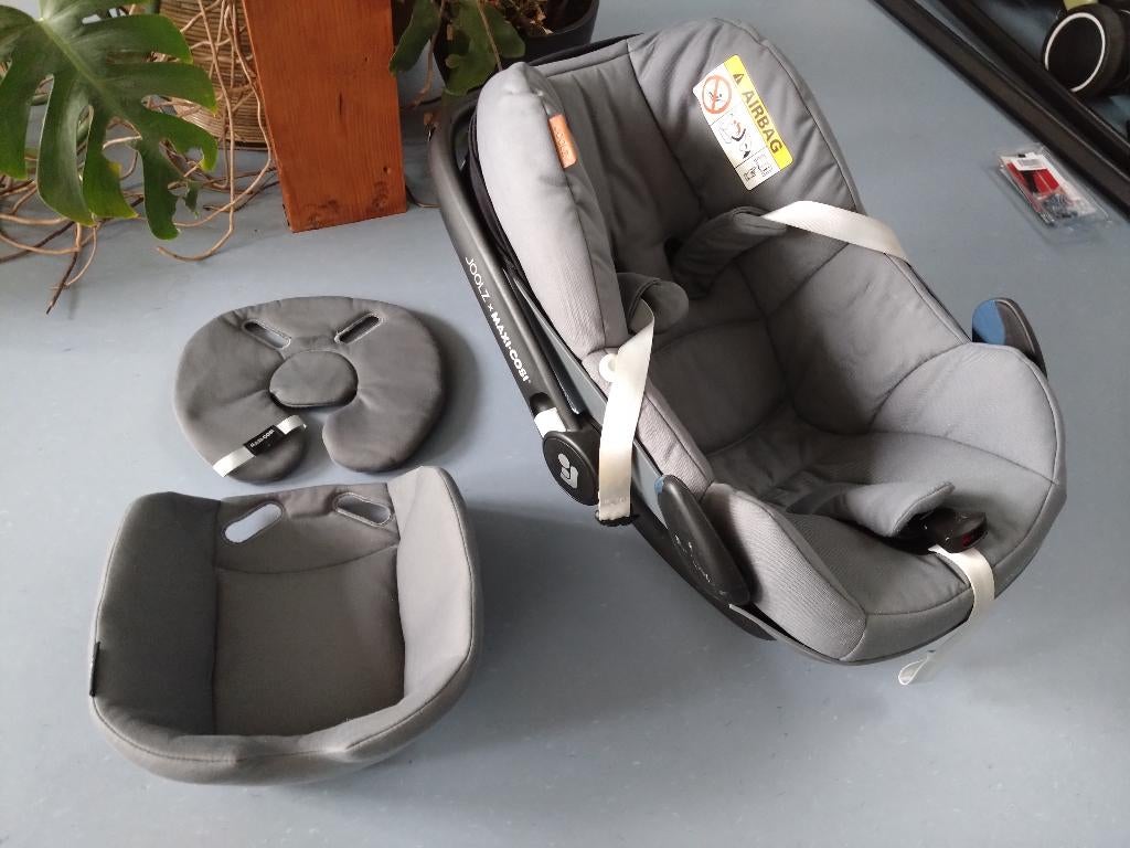 Joolz Maxi-Cozi Pebble Pro Grey i-size, Ophalen, Autogordel of Isofix, Gebruikt, Zijbescherming
