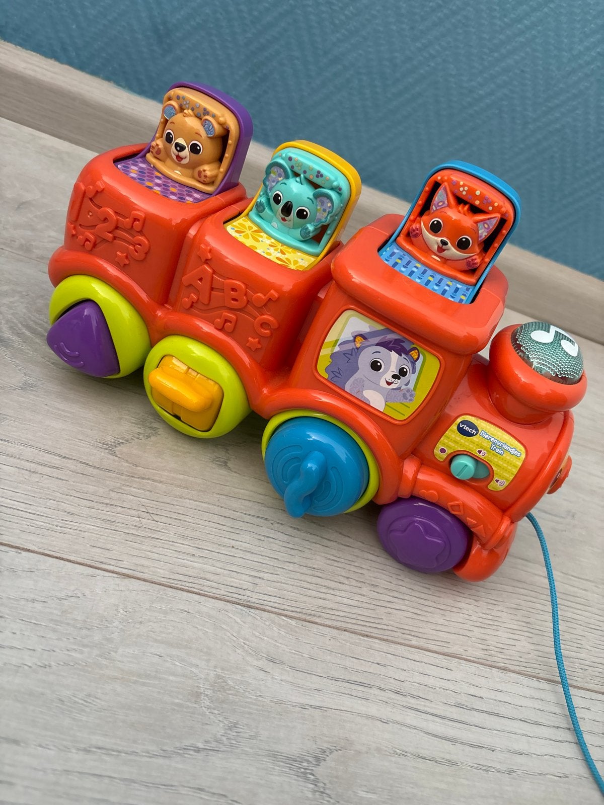 Vtech Dierenvriendjes Trein met Licht en Geluid, Ophalen, Gebruikt, Overige typen, Met licht