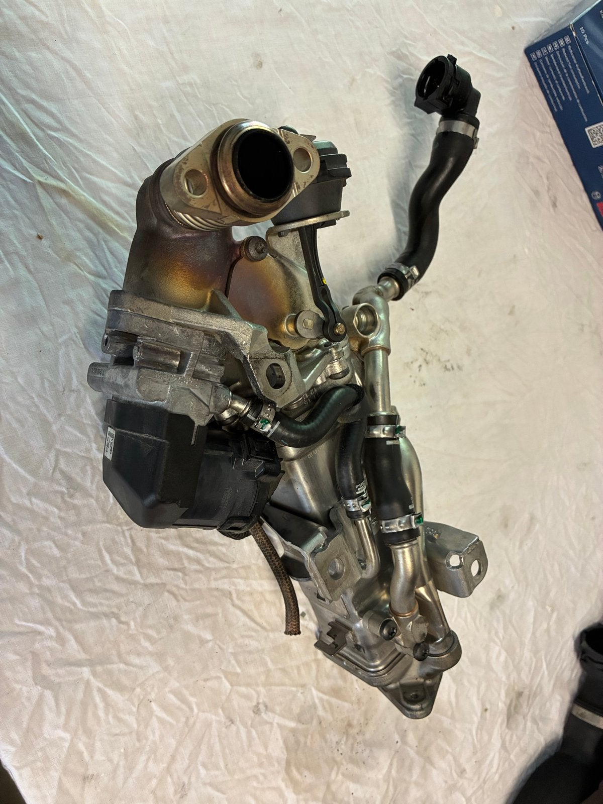 EGR koeler BMW N57D30A - Werkend gedemonteerd, Ophalen of Verzenden, Gebruikt, BMW