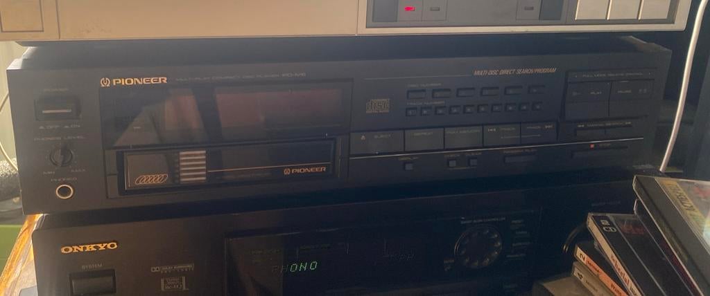 Pioneer 6 disc cd speler pd m6, Ophalen of Verzenden, Zo goed als nieuw, Pioneer