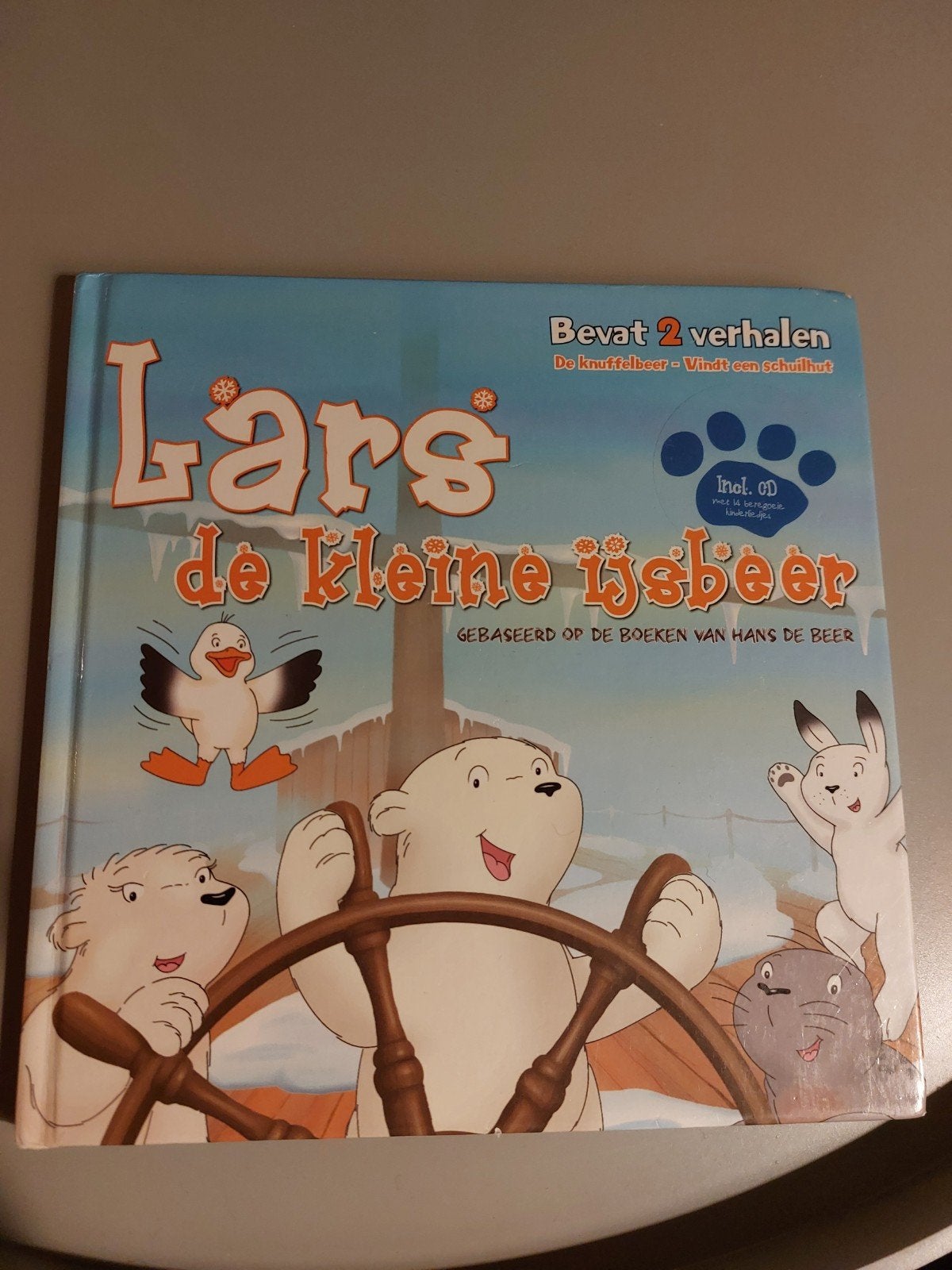 LARS DE KLEINE IJSBEER met TWEE VERHALEN PEUTERS + KLEUTERS, Hans de Beer, Fictie algemeen, Jongen of Meisje, Ophalen of Verzenden