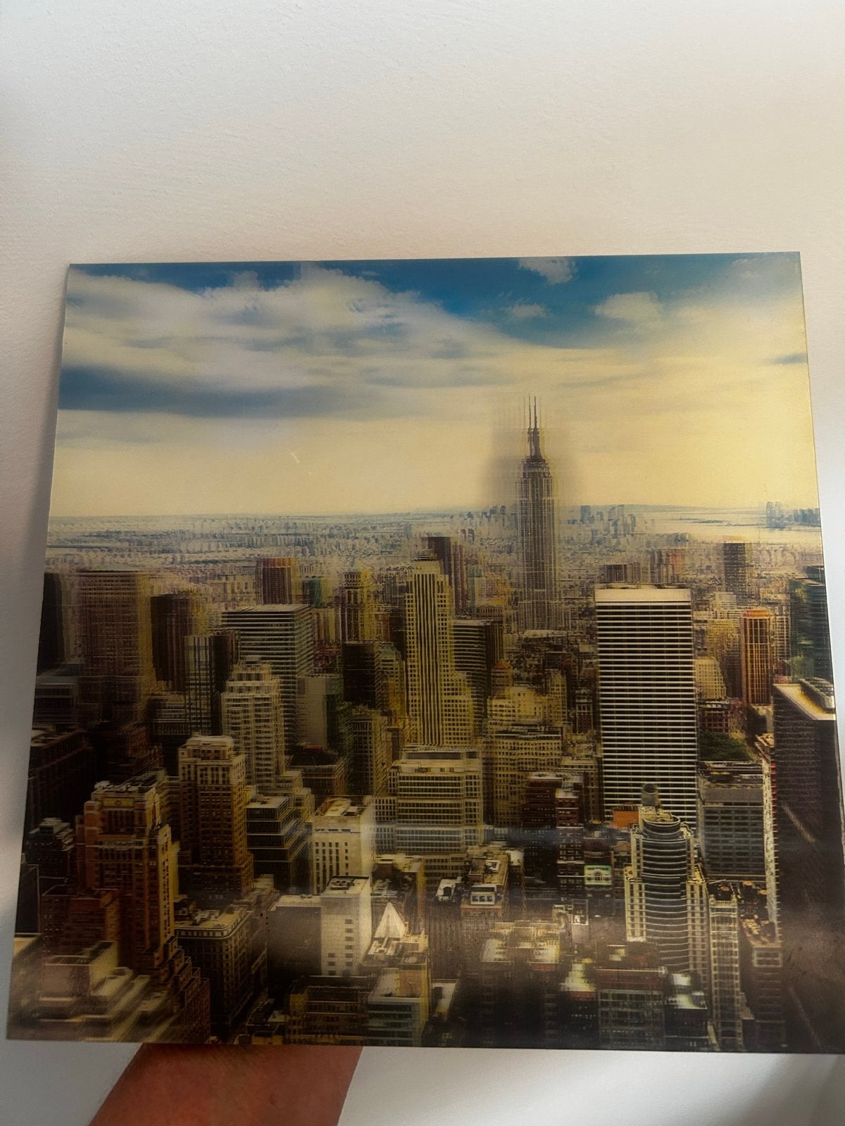 Set van 2 New York City prints - Empire State Building & Tax, Ophalen, Minder dan 50 cm, Gebruikt, Print