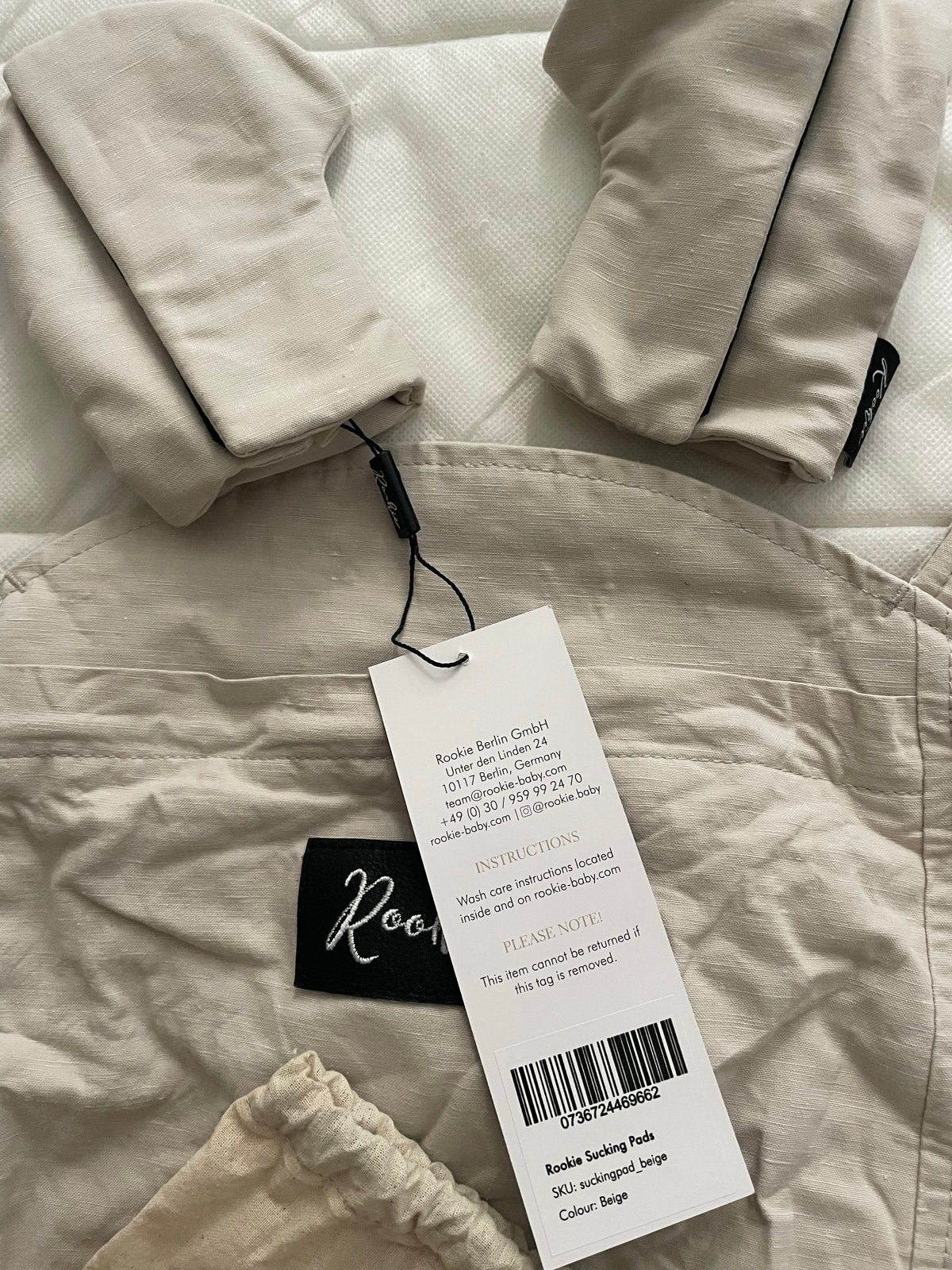 Rookie Draagzak met Sucking Pads - Zo goed als nieuw, Overige merken, Buik of Rug, Ophalen of Verzenden, Zo goed als nieuw