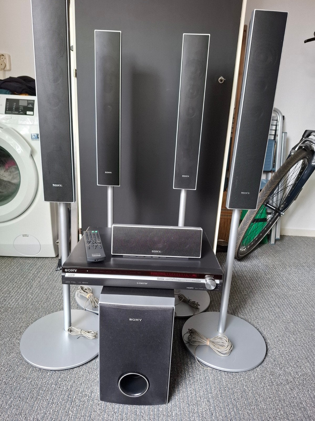 Sony Home Cinema Set 5.1 Luidsprekers, Ophalen, Gebruikt, 70 watt of meer, 5.1-systeem