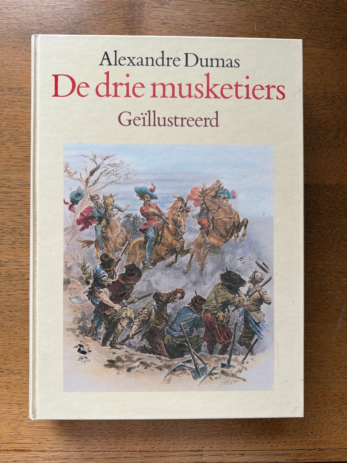De drie musketiers - Geïllustreerd door Alexandre Dumas, Boeken, Ophalen of Verzenden, Gelezen