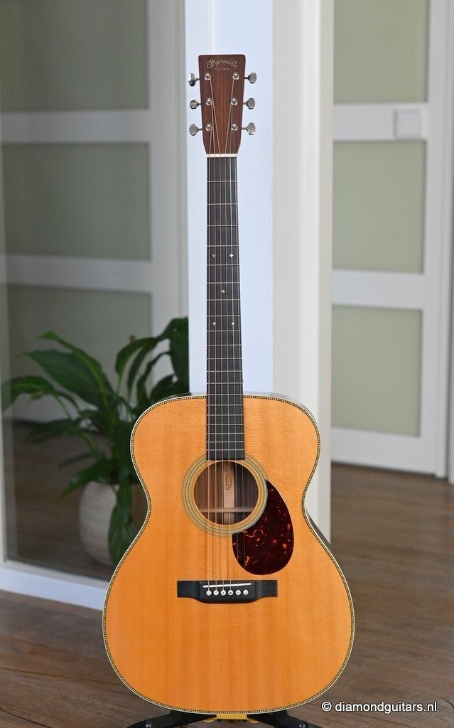 Martin OM-28 (2014), Ophalen of Verzenden, Gebruikt, Western- of Steelstringgitaar, Met koffer