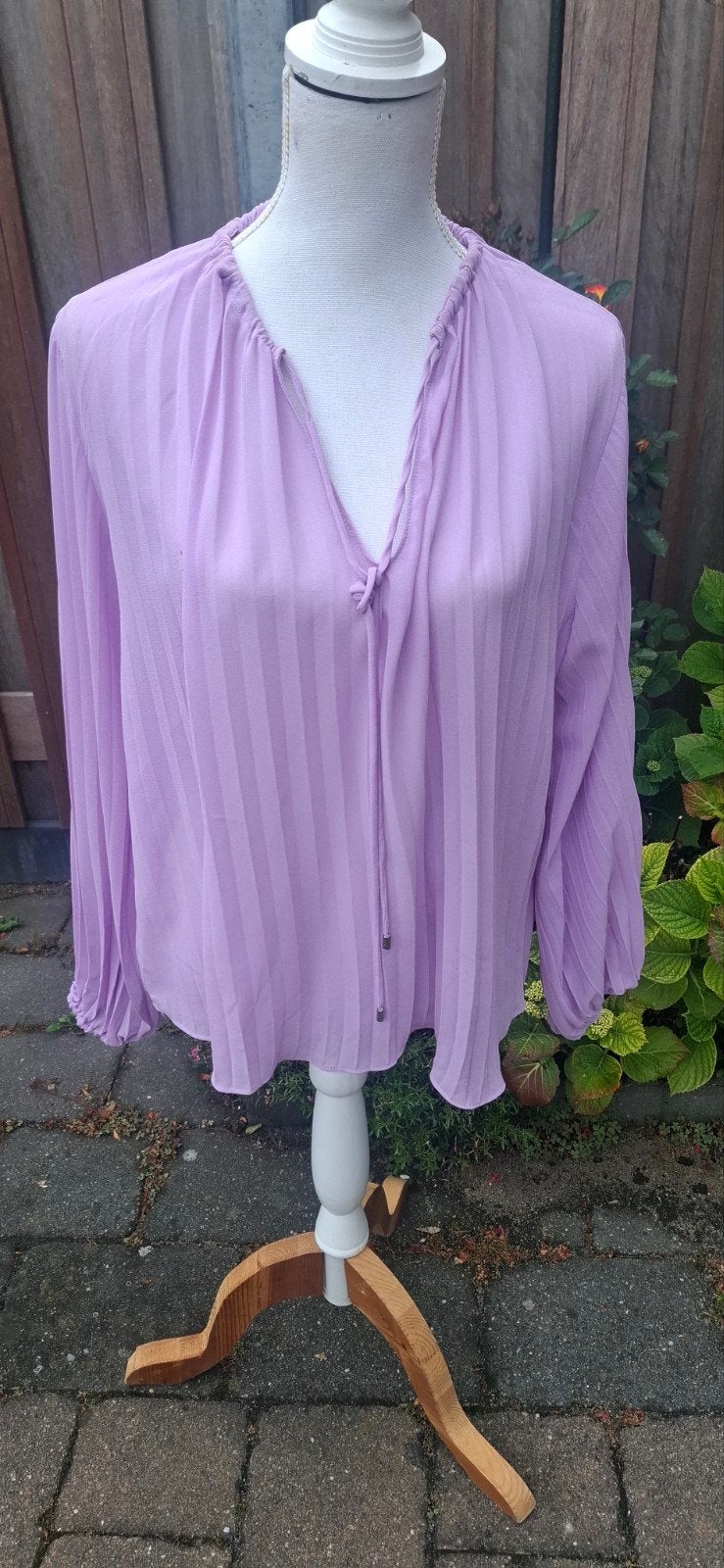 Lila kleur blouse Costes L/XL, Paars, Maat 42/44 (L), Ophalen of Verzenden, Zo goed als nieuw