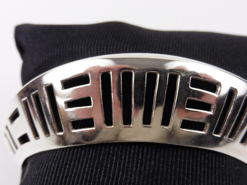 Zilveren klemarmband                                    Z113, Gebruikt, ., Ophalen of Verzenden, .