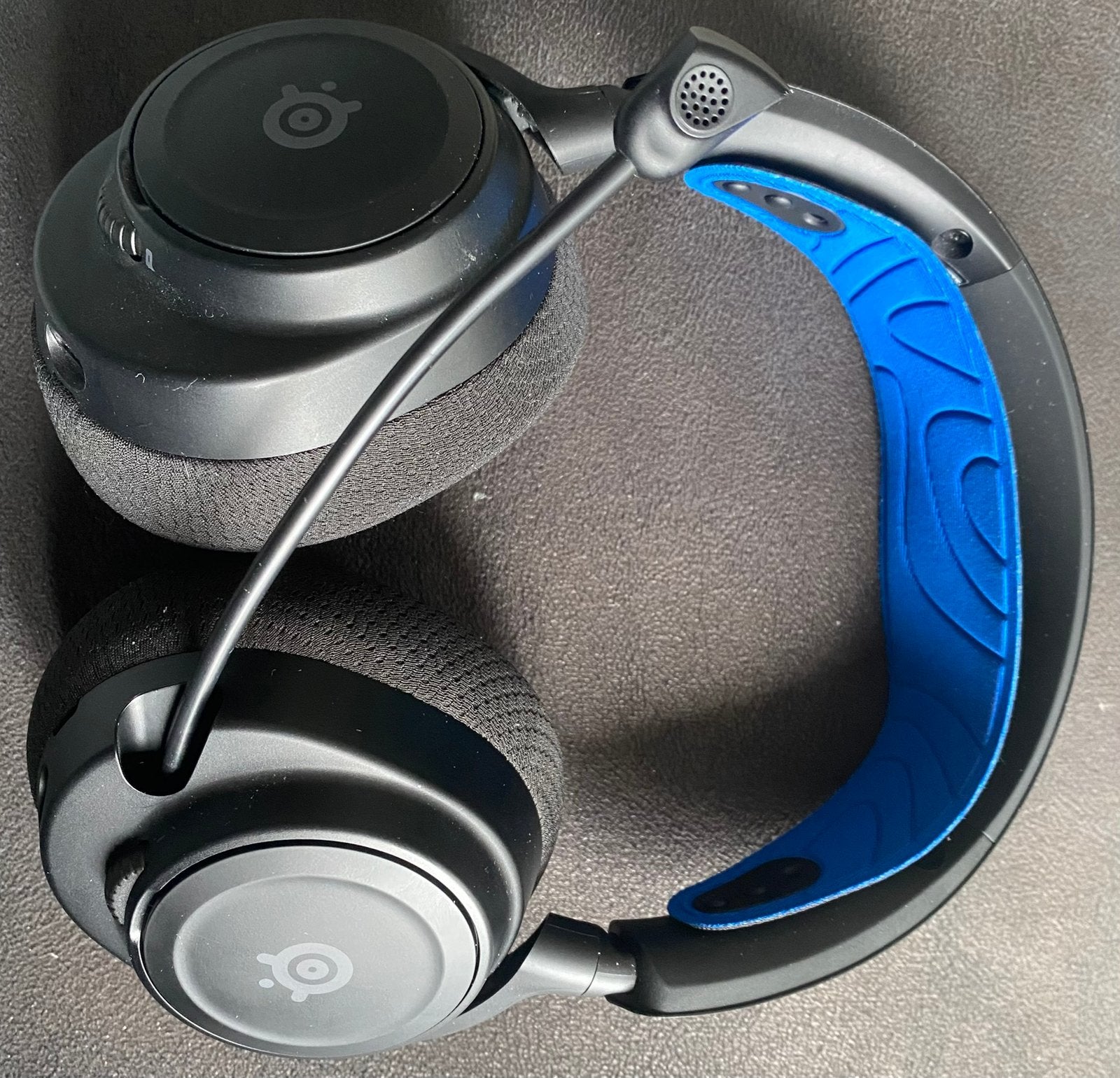 SteelSeries Arctis Nova 7P draadloze gaming headset zwart, Computers en Software, Headsets, Ophalen of Verzenden, Zo goed als nieuw