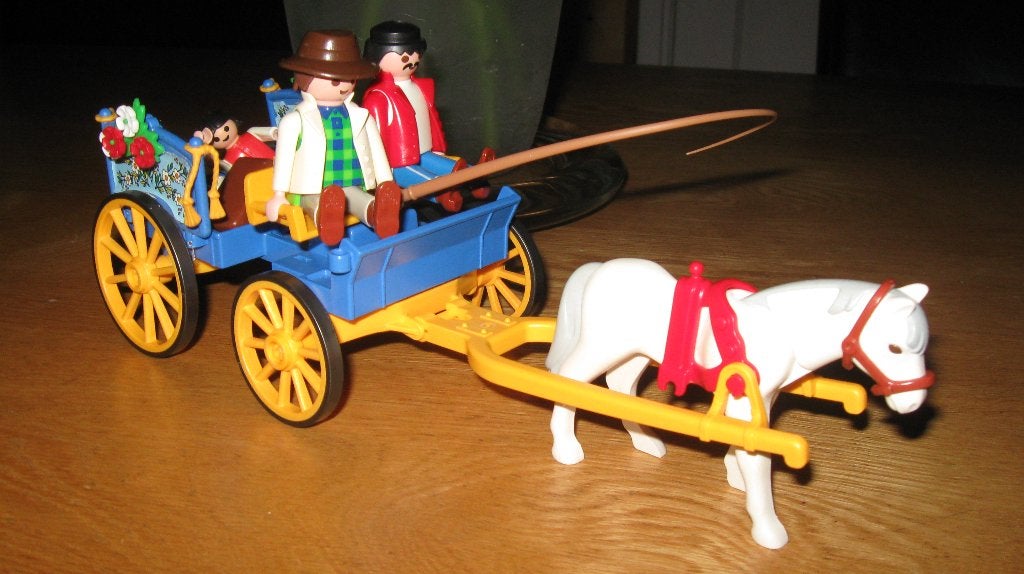 Playmobil 3117. Huifkar, Ophalen of Verzenden, Gebruikt, Overige series, Voertuig