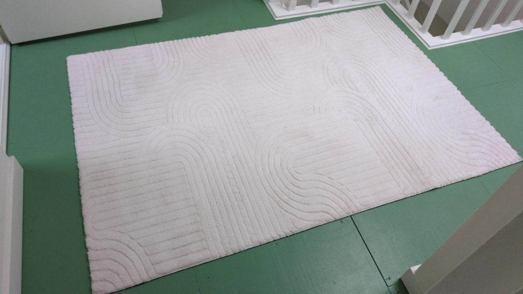 Xenos vloerkleed WAVE wit, ongebruikt!, 100 tot 150 cm, Wit, Ophalen of Verzenden, Zo goed als nieuw