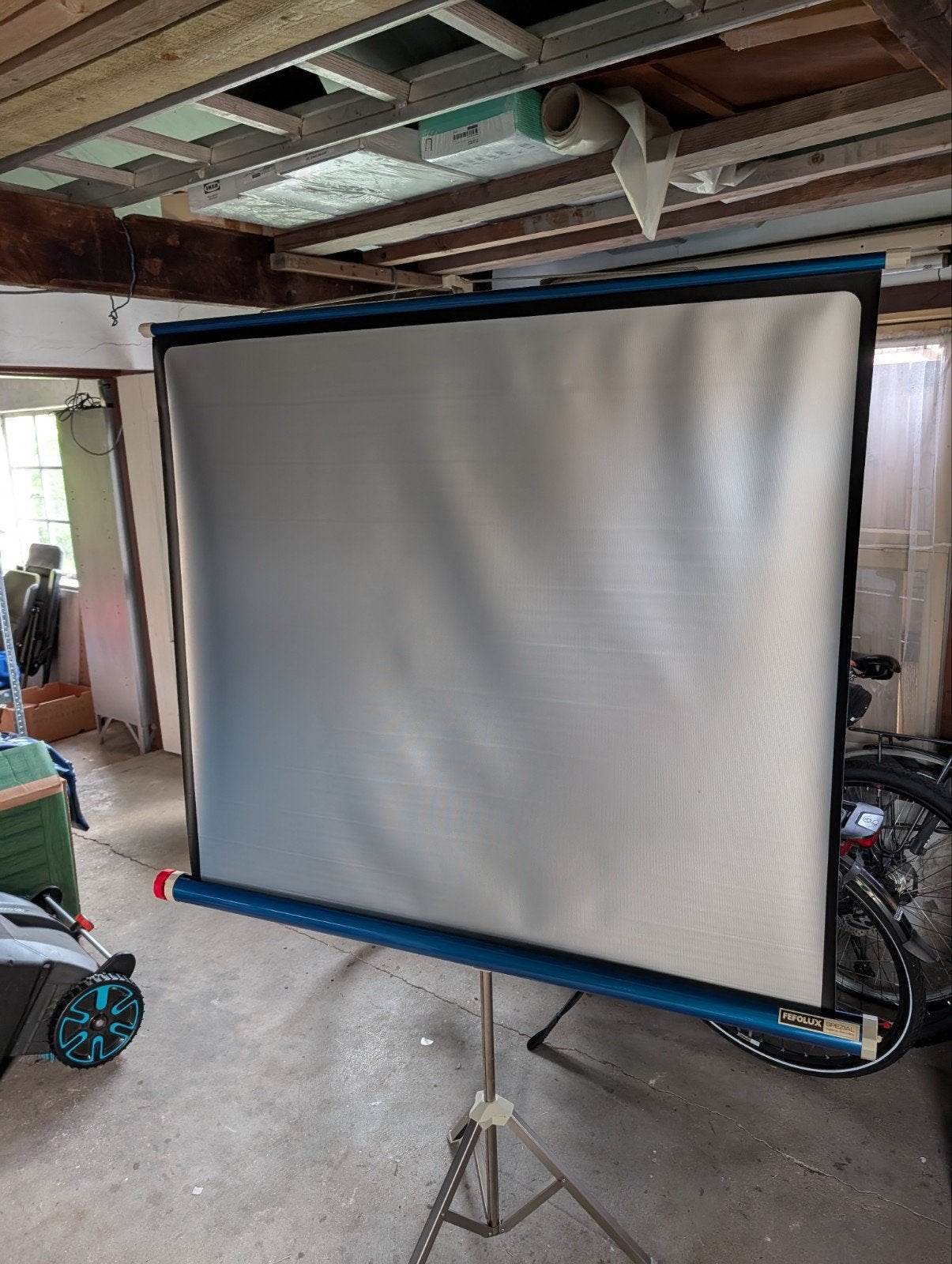 Diverse dia-apparatuur: projector, scherm, snijder, etc., Audio, Tv en Foto, Ophalen, Gebruikt, Met scherm