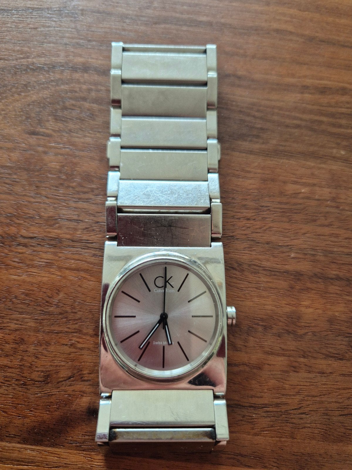 Calvin Klein horloge - batterij loopt snel leeg, Ophalen of Verzenden