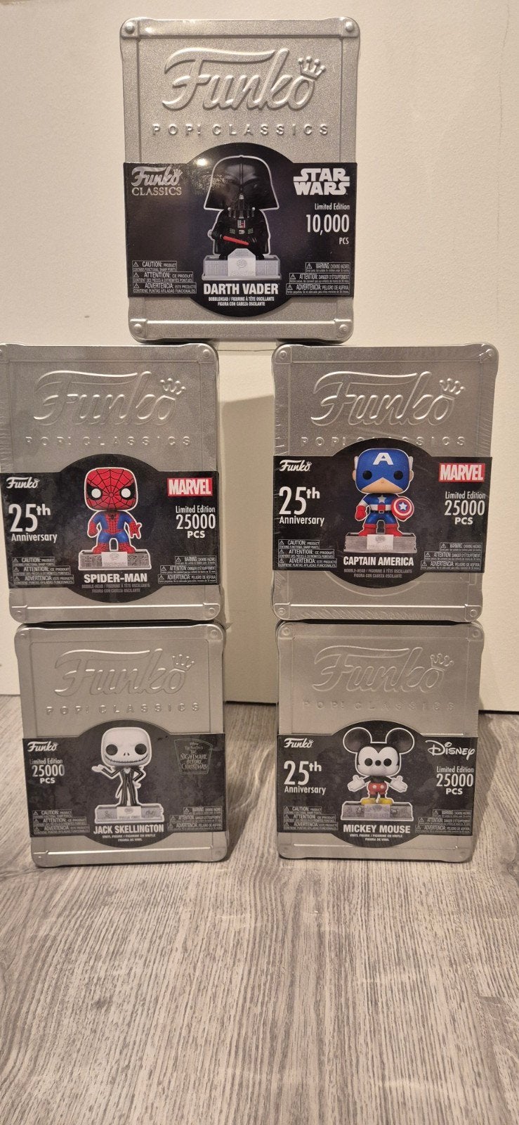 funko pop classics 25th anniversary, Ophalen of Verzenden, Nieuw