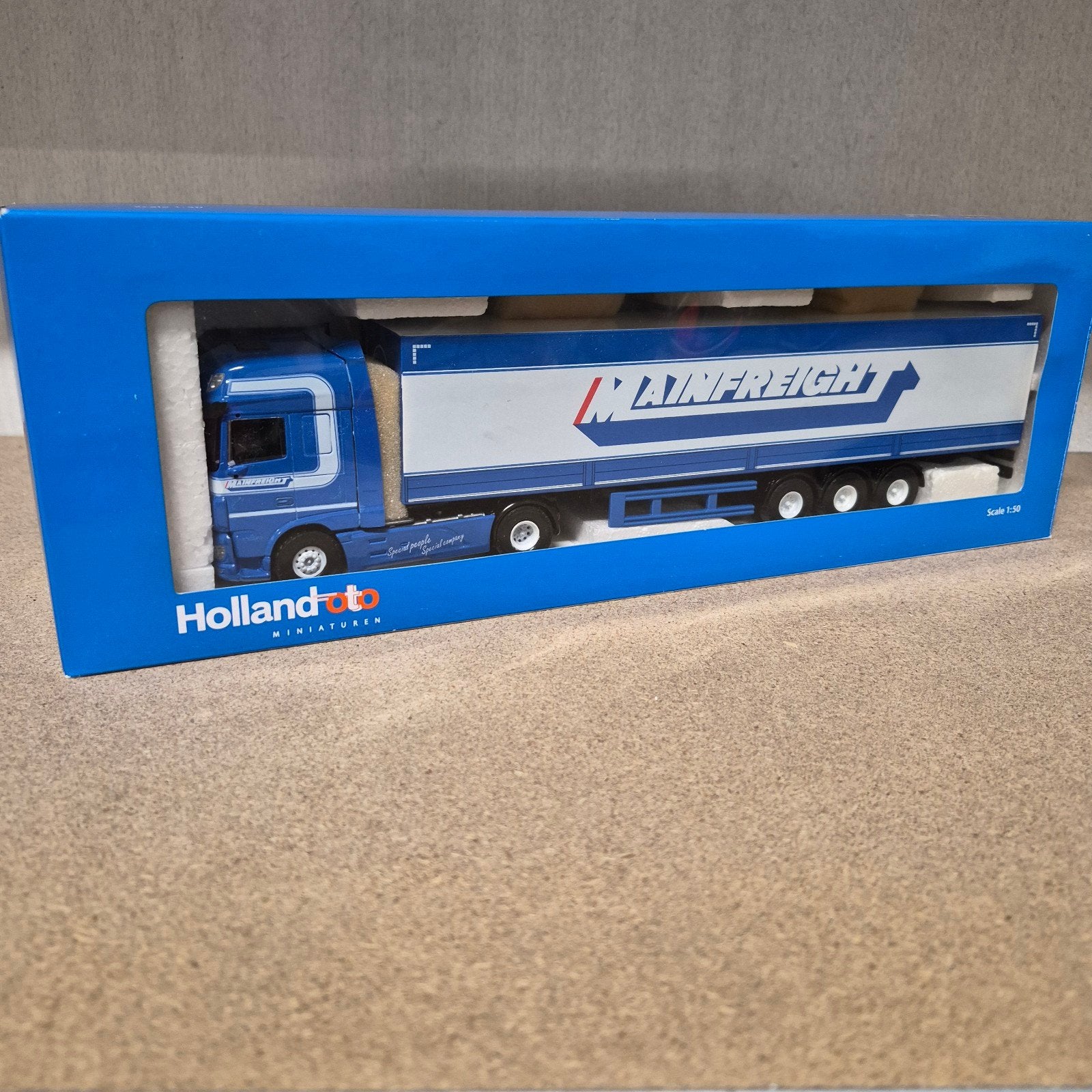 DAF Mainfreight vrachtwagen - 1:50 - Holland Oto, Overige merken, Niet van toepassing, Niet van toepassing, Ophalen of Verzenden