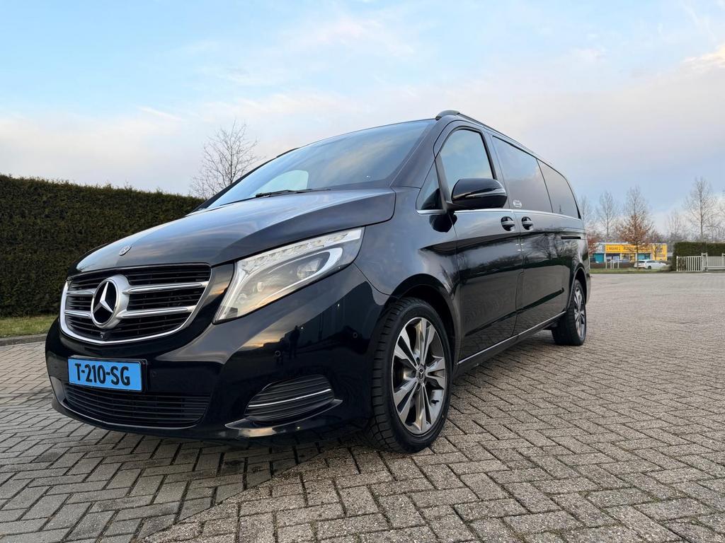 Mercedes-Benz V-Klasse 2.2 CDI V250 Extra Lang AUT 2018, Automaat, 8 stoelen, 2000 kg, Zwart