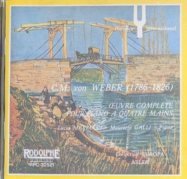 Carl Maria von Weber, Lucia Marrucci, Maurizio Galli, Verzenden, Classicisme, Zo goed als nieuw, Kamermuziek