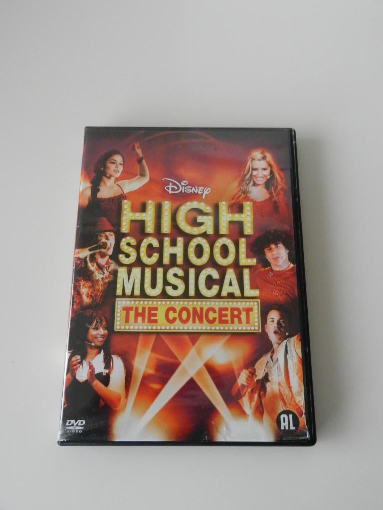 High School Musical - The Concert dvd, Cd's en Dvd's, Alle leeftijden, Ophalen of Verzenden, Zo goed als nieuw, Muziek en Concerten