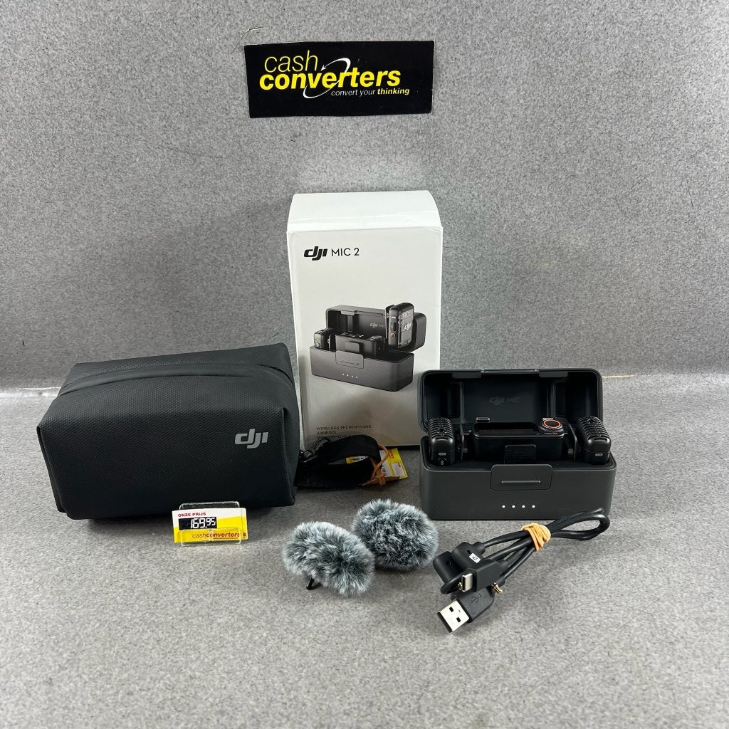 DJI Mic 2 2xTX+1RX + Charging case | hoes, kabels | 417723, Ophalen of Verzenden, Gebruikt, Overige typen, Draadloos
