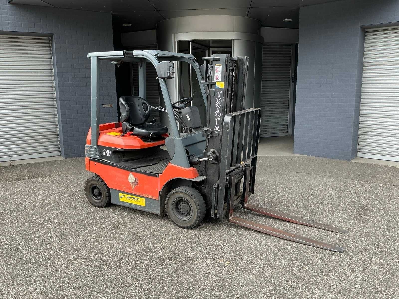 2005 Toyota 7FB18 Vorkheftruck, Elektrisch, Heftruck, Toyota