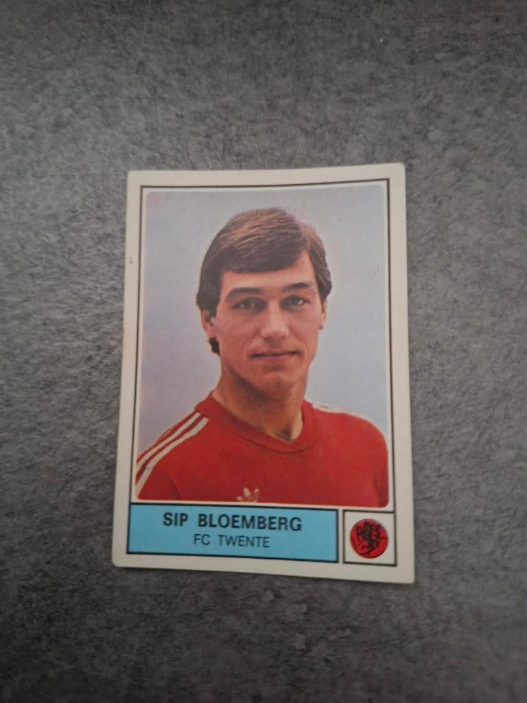 Panini sticker Voetbal 78. Speler Sip Bloemberg FC Twente., Verzenden, Zo goed als nieuw, Sticker