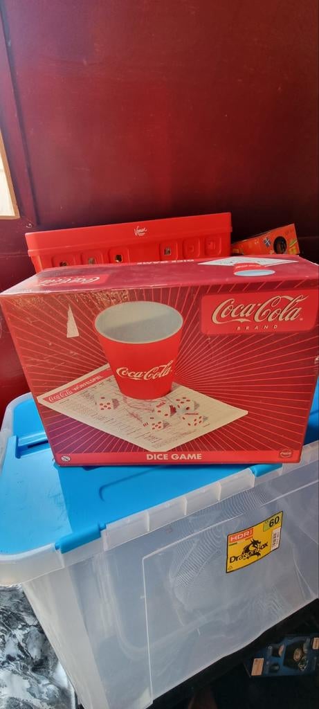 Coca cola yahtzee, Vijf spelers of meer, Ophalen of Verzenden, Nieuw