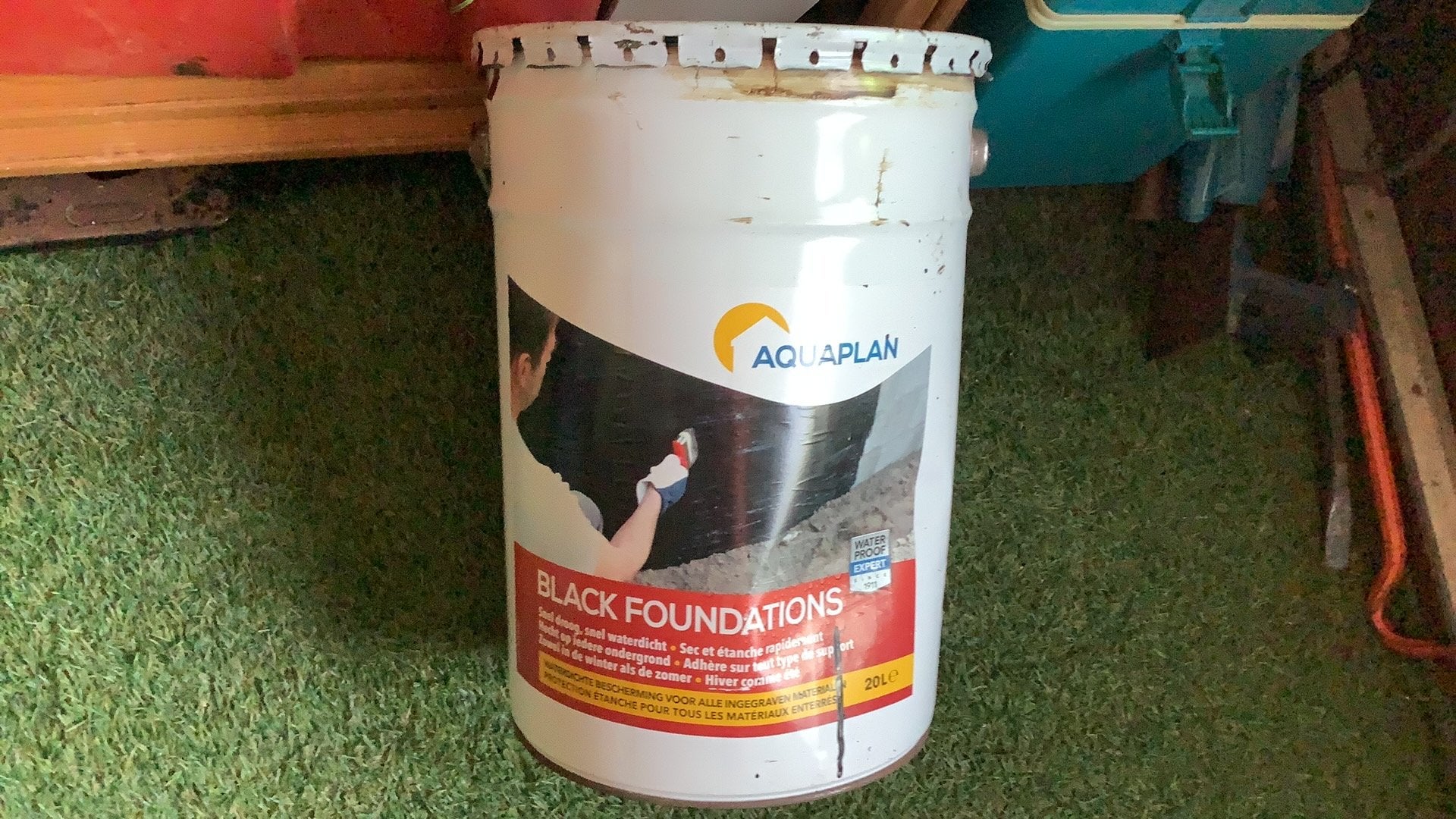 Dak waterdicht coating voor dak, Ophalen of Verzenden, Zo goed als nieuw, Wit