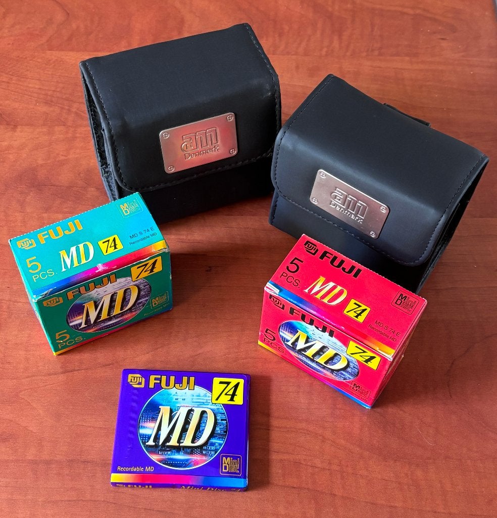 Elf stuks FUJI MiniDisc MD S 74 E, Audio, Tv en Foto, Walkmans, Discmans en Minidiscspelers, Ophalen of Verzenden, Minidisc-recorder