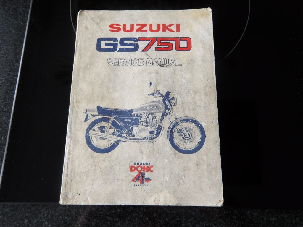 Suzuki GS750 Service Manual - Origineel Werkplaatshandboek, Verzenden, Suzuki