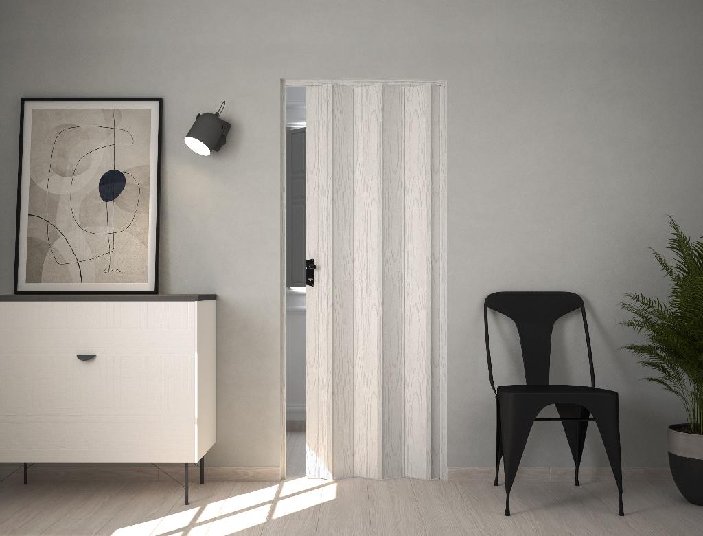 Actie Balci Nora vouwdeur zonder glas 3 kleuren BxH 87x214cm, Ophalen of Verzenden, Nieuw, Zwart