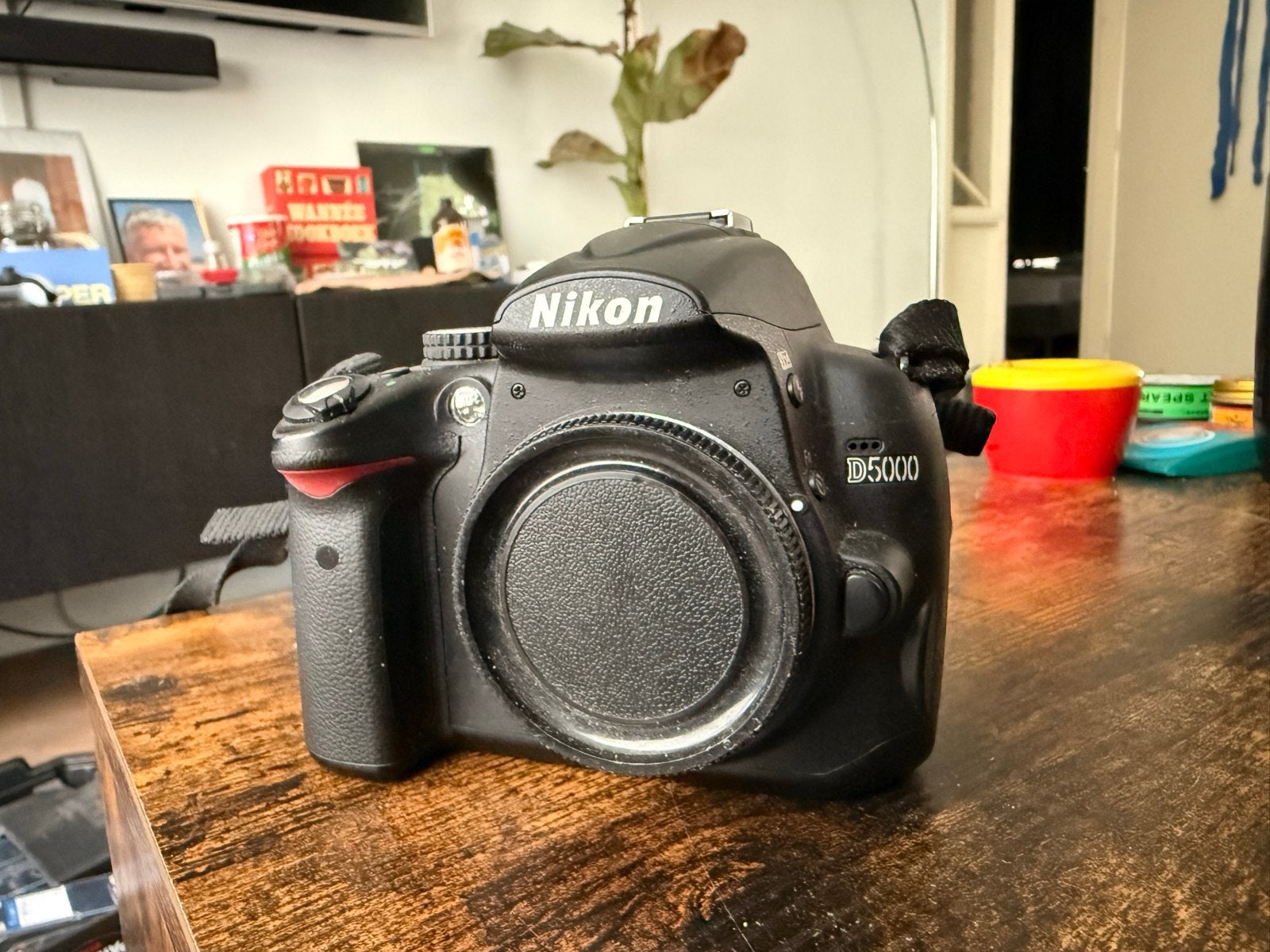 Nikon D5000 Spiegelreflexcamera met AF-S NIKKOR 18-55mm lens, Audio, Tv en Foto, Gebruikt, Spiegelreflex, Beeldstabilisatie, Ophalen of Verzenden