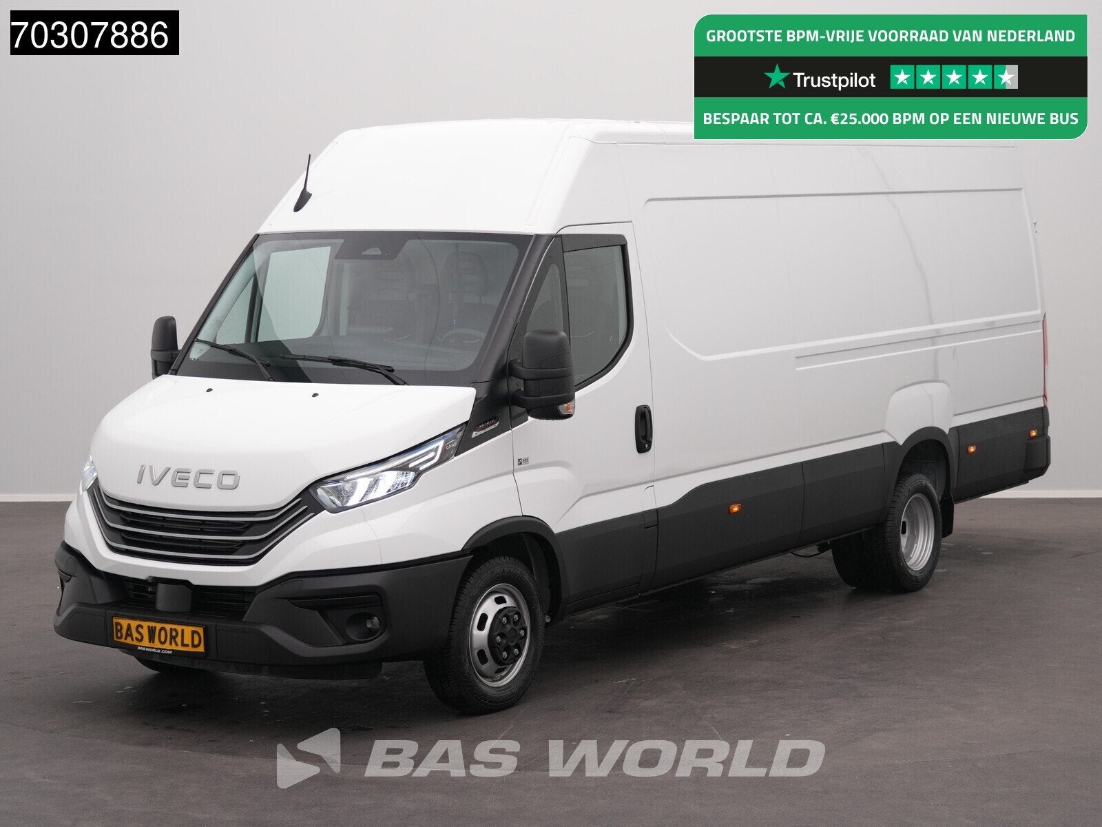Iveco Daily 35C21 3.0L Automaat Dubbellucht L3H2 LED ACC Air, Automaat, Stof, Euro 6, 4 cilinders