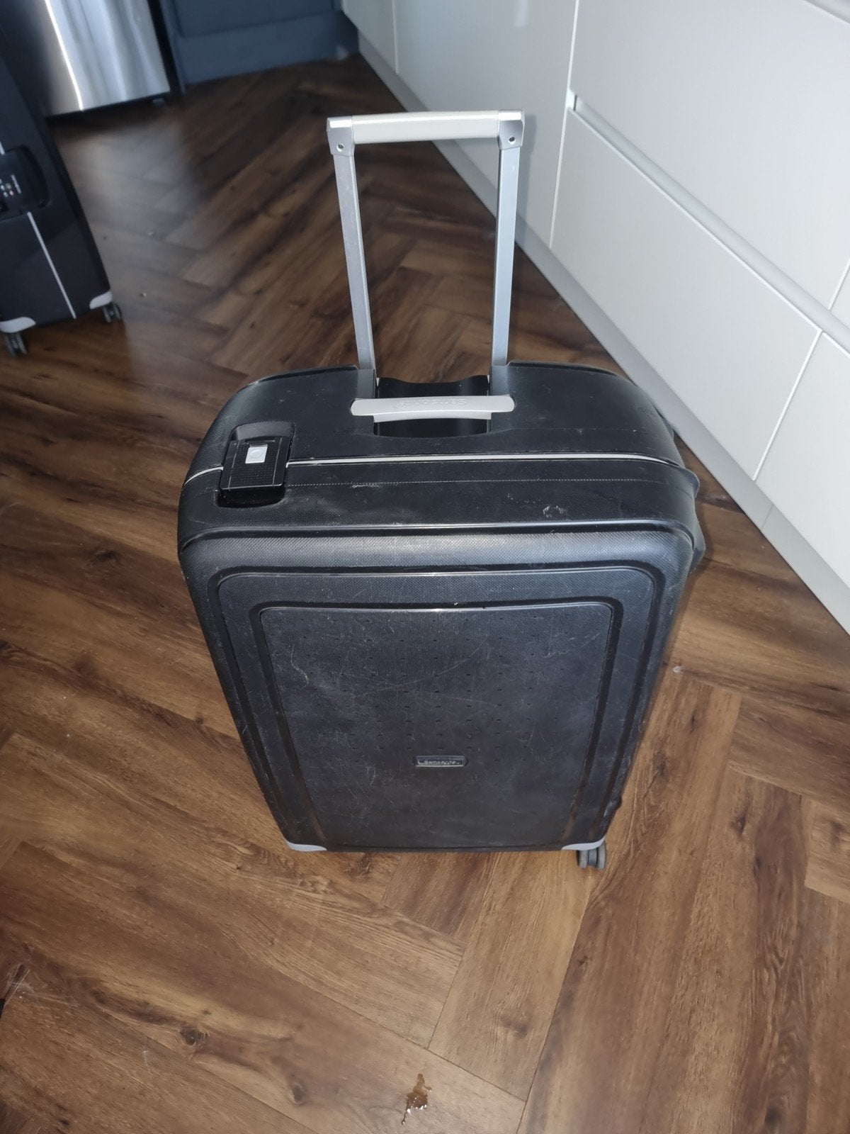Samsonite Koffer Zwart - Stevig en Ruim, Sieraden, Tassen en Uiterlijk, Koffers, Gebruikt, Hard kunststof, 45 tot 55 cm, 70 cm of meer