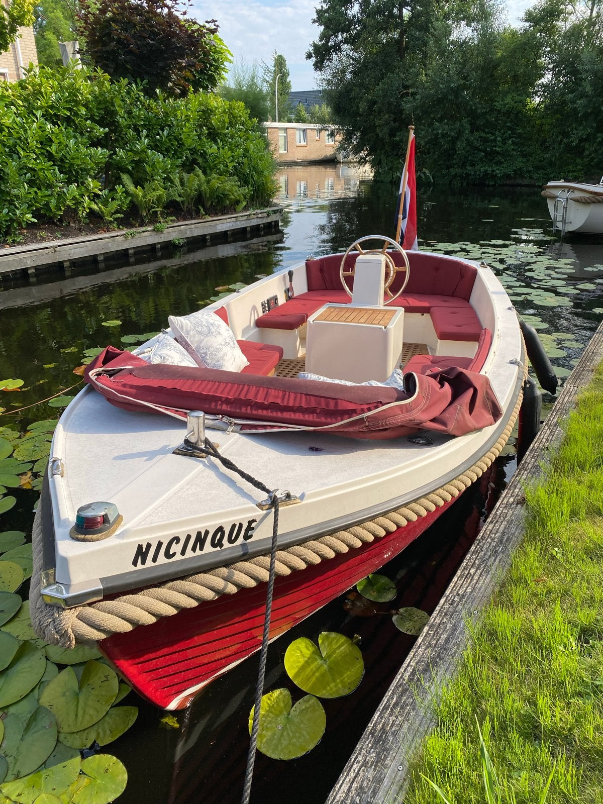 Interboat 16, Teakvloerdelen – goed onderhouden, Ophalen, Overige merken, Gebruikt, Binnenboordmotor