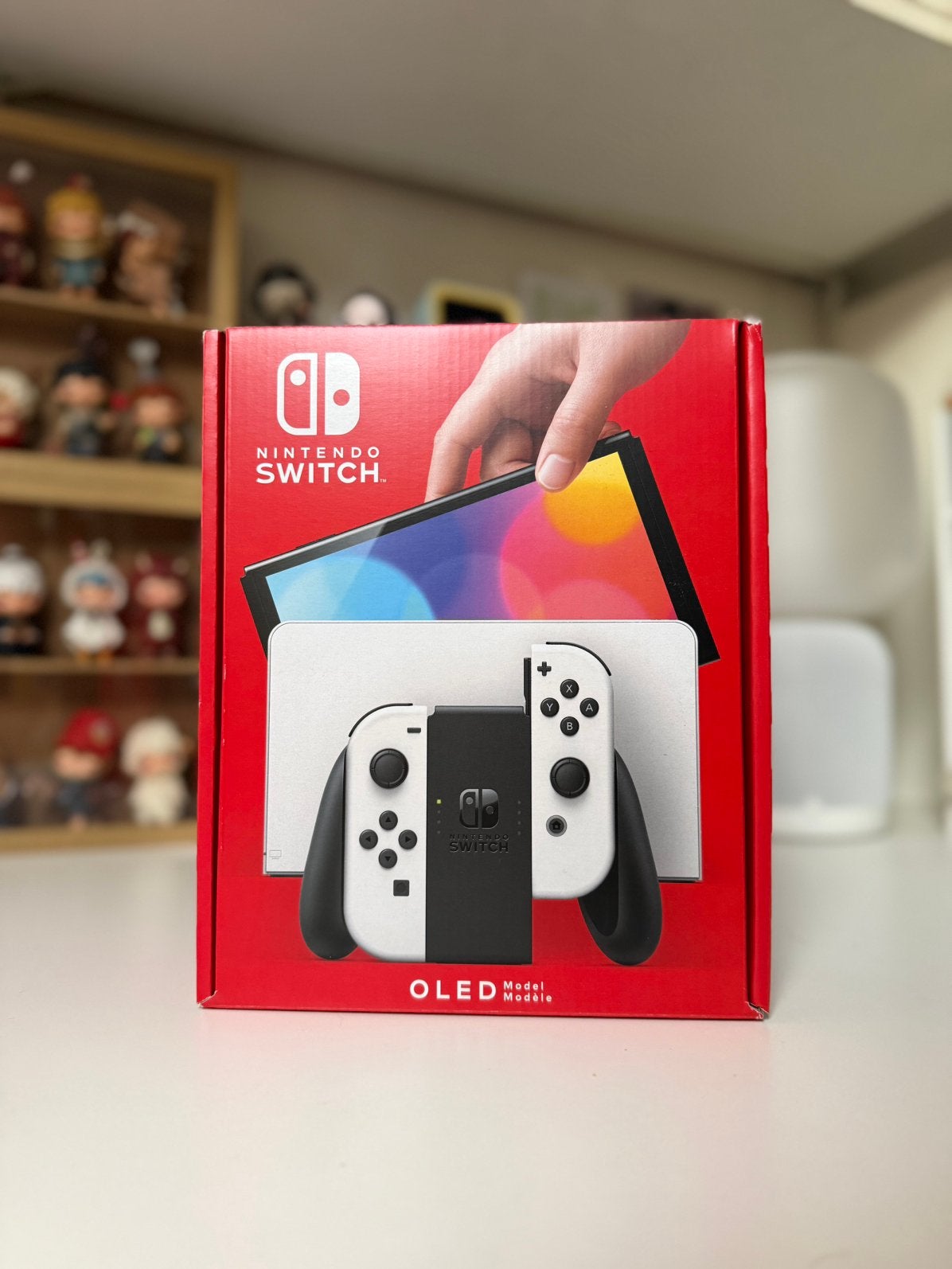 Nintendo Switch OLED Wit, Ophalen, Gebruikt, Met 1 controller, Switch OLED