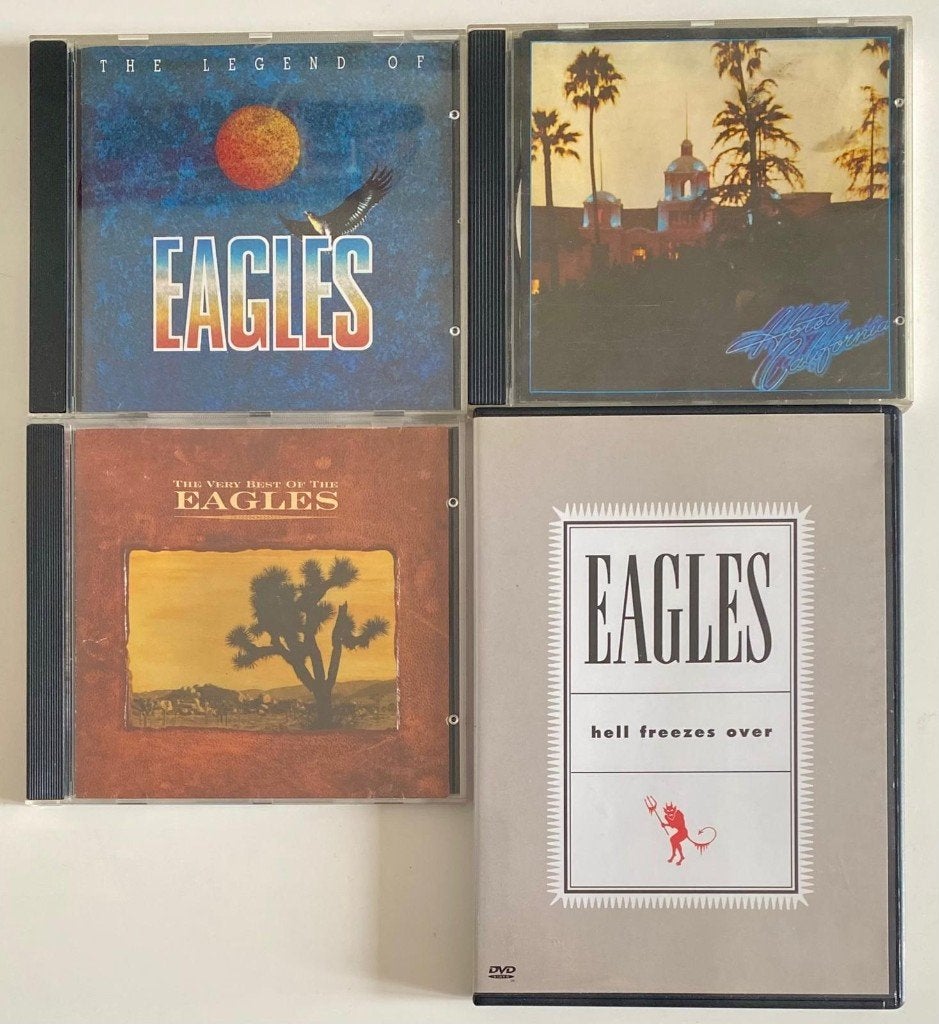 Eagles – Set van 3 CD’s + DVD (Hell Freezes Over)NM-VG+, Ophalen of Verzenden, Zo goed als nieuw, Poprock, Overige typen
