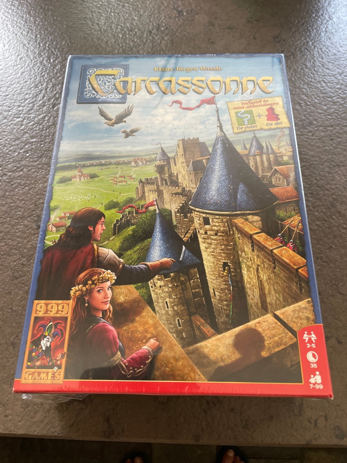 Carcassonne Bordspel - Nieuw in Seal, Hobby en Vrije tijd, Gezelschapsspellen | Bordspellen, Een of twee spelers, Ophalen, Nieuw